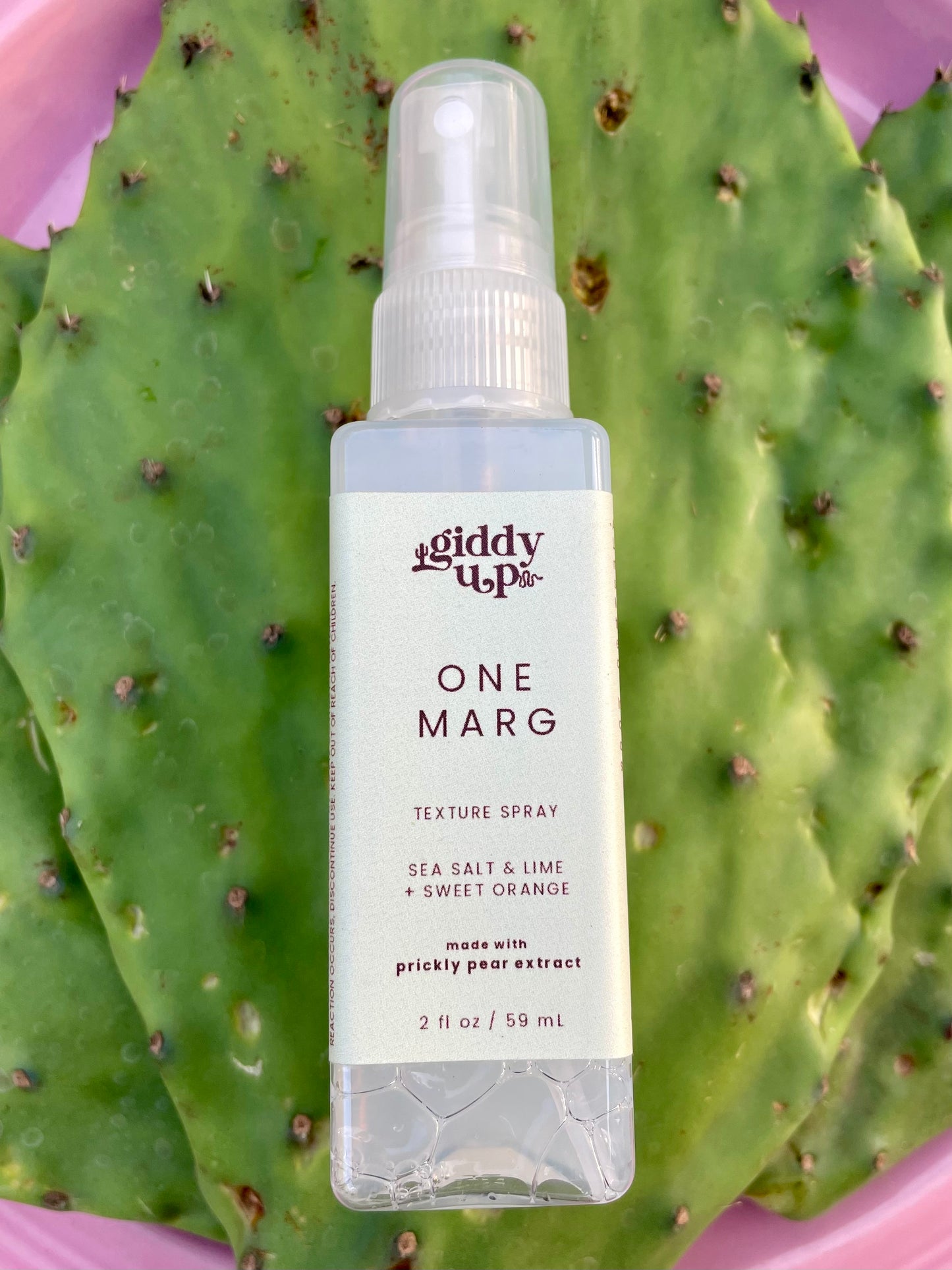 Travel Size - ONE MARG - TEXTURE & HYDRATION SPRAY - WITH PRICKLY PEAR EXTRACT
